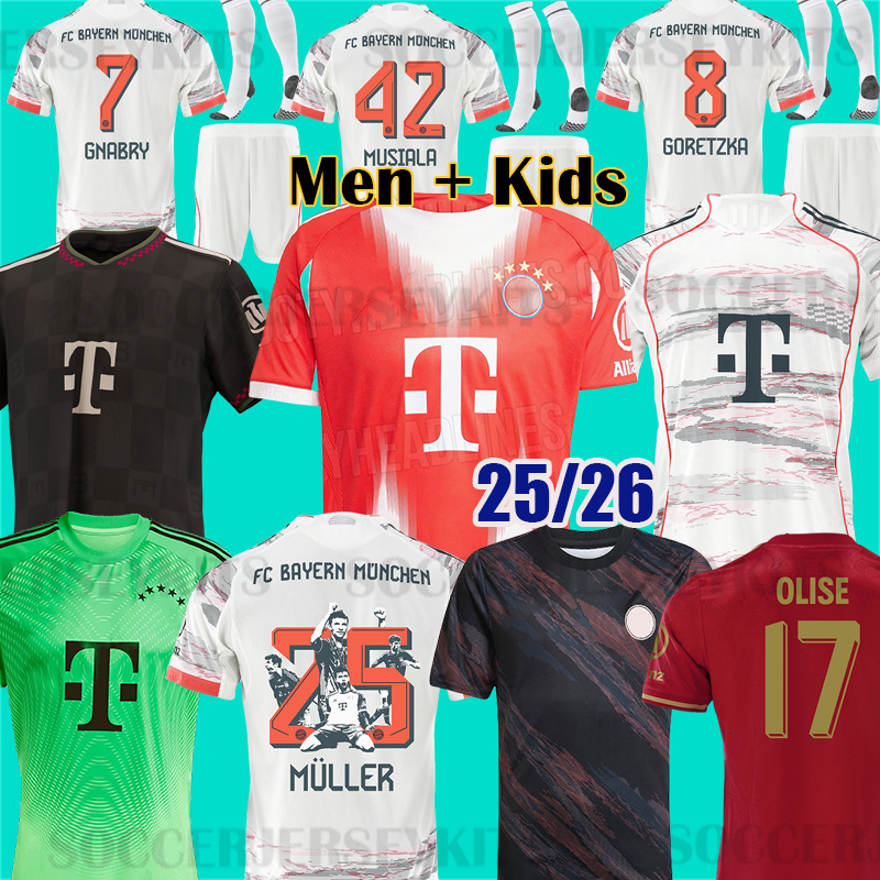 125th anniversary 2025 2026 bayernmunich kit KANE bayerns soccer jerseys Oktoberfest SANE DANKE FRANZ GNABRY COMAN DIER DAVIES KIMMICH football shirt trikot