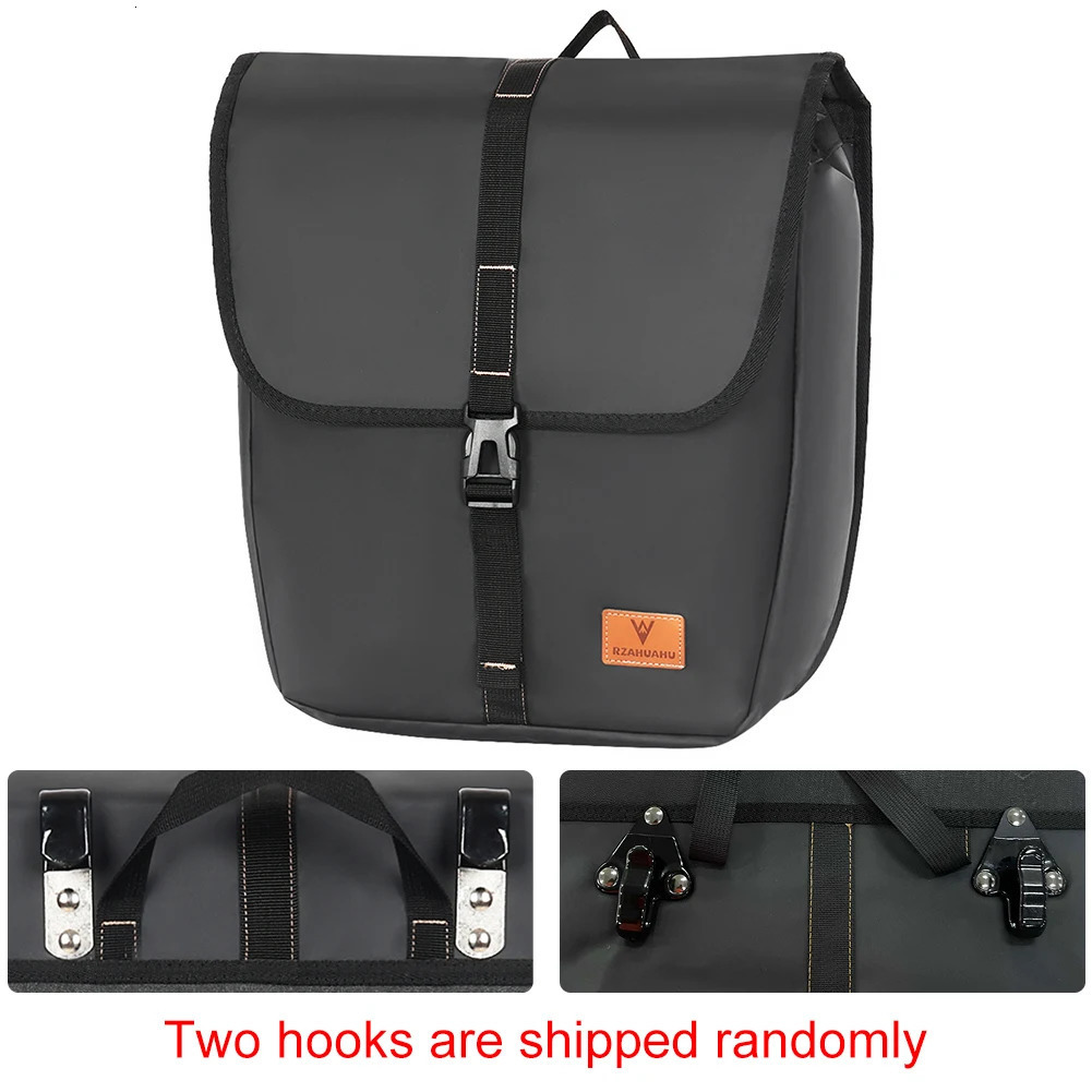 Trunk Pannier Bag Multifunction Rear Seat Panniers Pack Large Capacity Bicycle Saddle Bag with Handle for Outdoor Riding Travel 250610