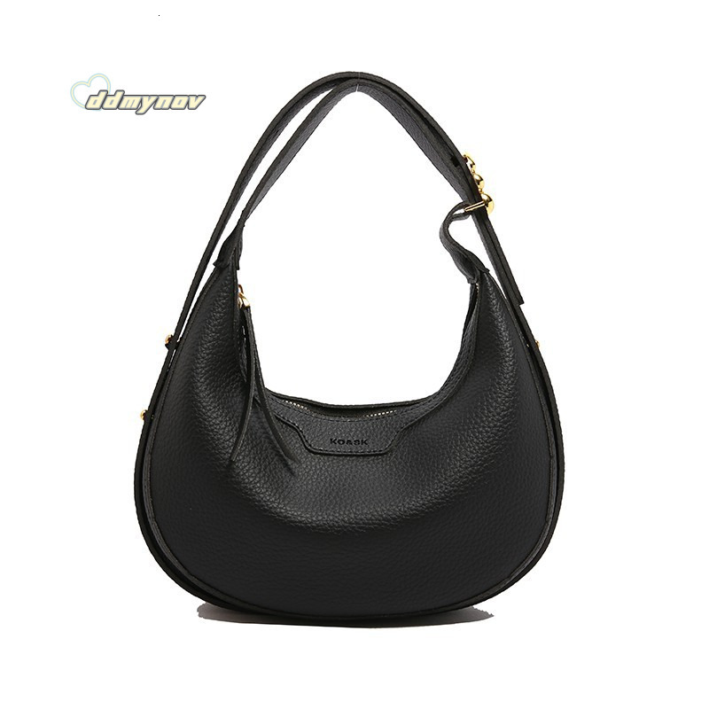 Niche Handbag for Women 2025 New Versatile Shoulder Crossbody Underarm Casual Fashion Crescent Bag ddmynov