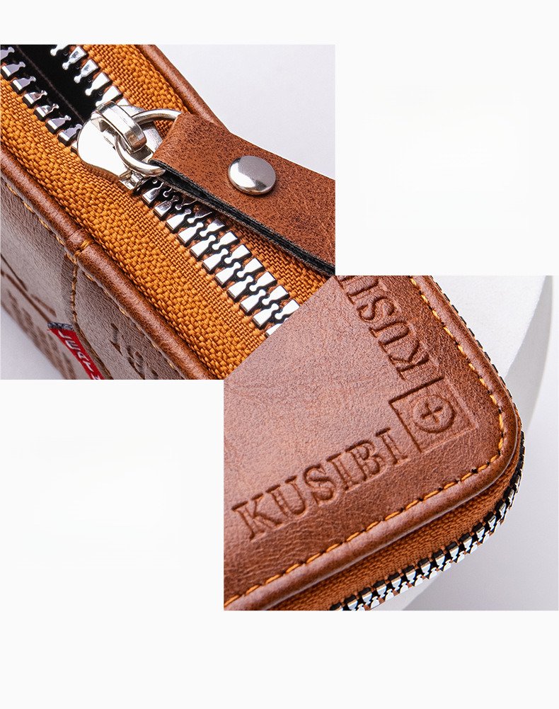 Free Shipping 2025 New Designer Bag With Genuine Leather Texture Zipper Retro Wallet Fashionable Exquisite And Practical Coin Purse High-quality Card 