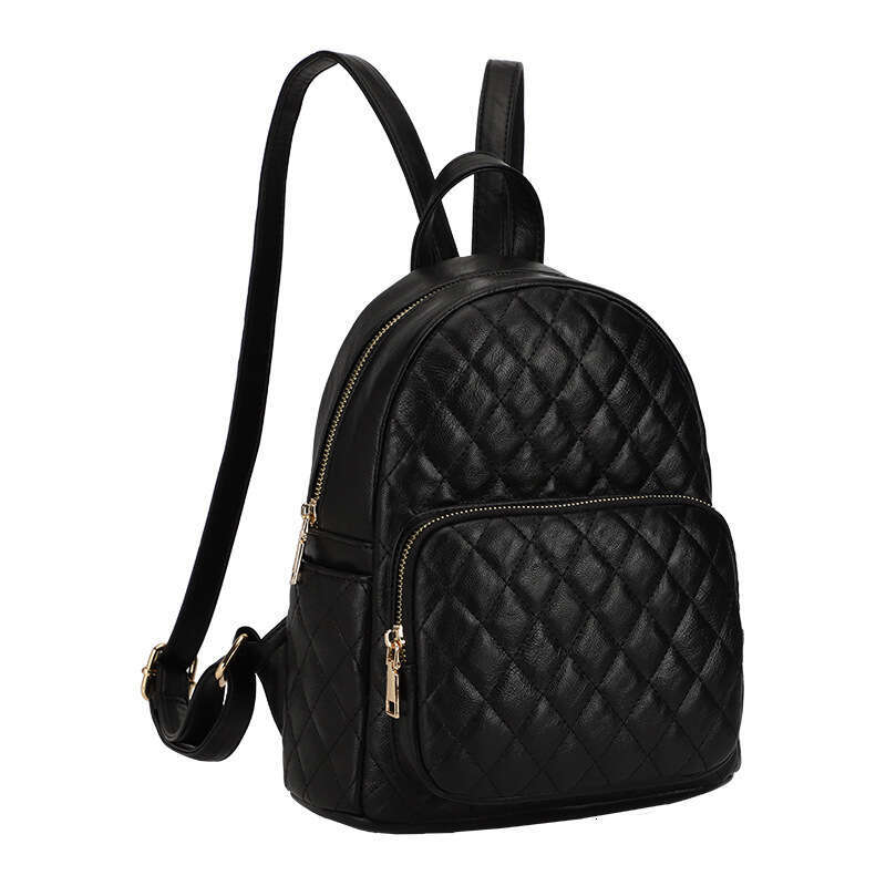 New Women's Quilted Fashion Single Shoulder Bag Large Capacity Handbag Business Small Backpack