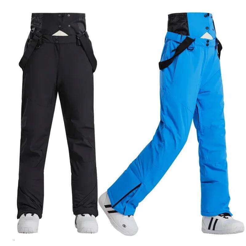 High Quality Waterproof Skiing Overalls Outdoor Mountain Men Snowboard Trousers Windproof Male Jumpsuit Sport Warm Ski Pants