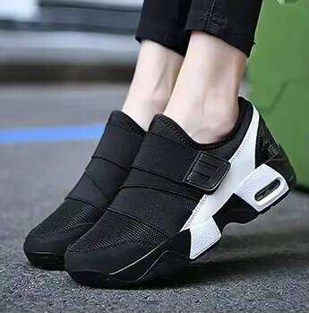Large Size Cross-border Running for Women Breathable and Height-enhancing Air Cushion Comfortable Women's Shoes