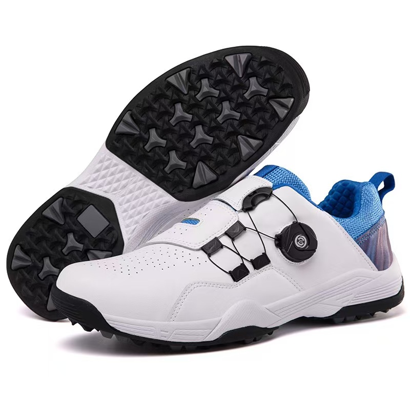 Golf Shoes Mens Trendy Offcourt Training Button Rotation Lightweight Waterproof Comfortable 241118