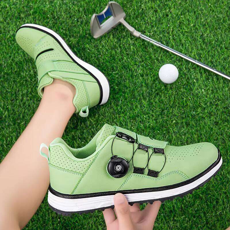 New Wholesale Women Non-slip Training Shoelaces Cleats Golf Shoes Men