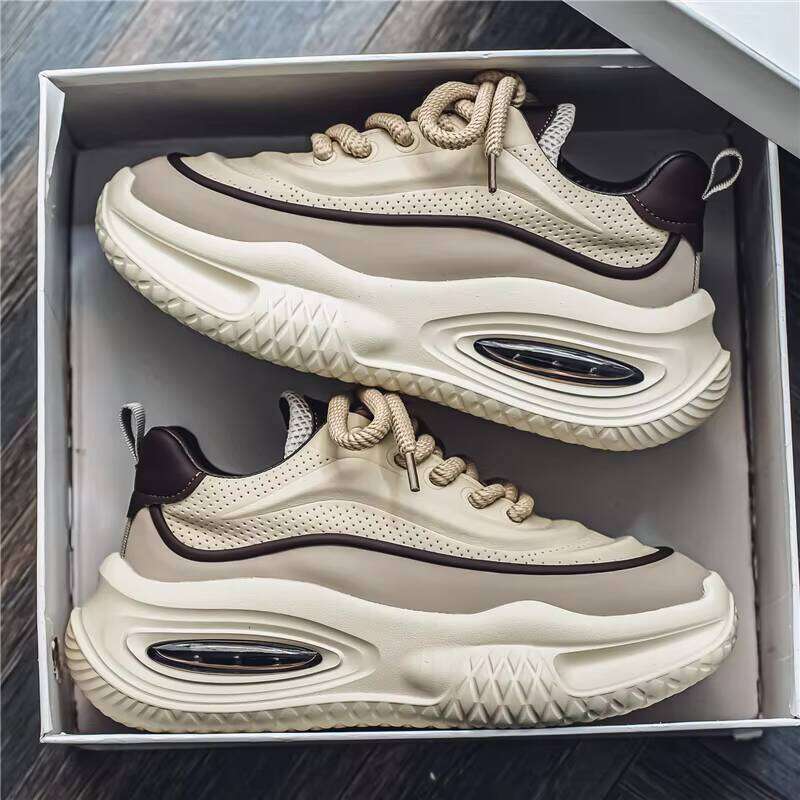 Hot Selling Men's Fashion Sports High Quality Thick-soled Casual for Men Comfortable Sneakers Skateboard Shoes