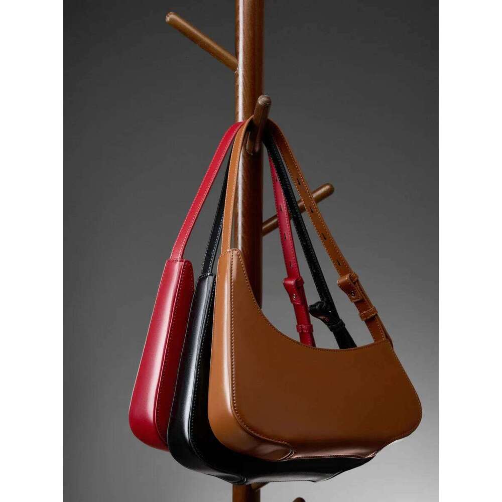 YANATARI underarm cowhide Genuine leather handbags women vintage shoulder female korean bag high quality 2025