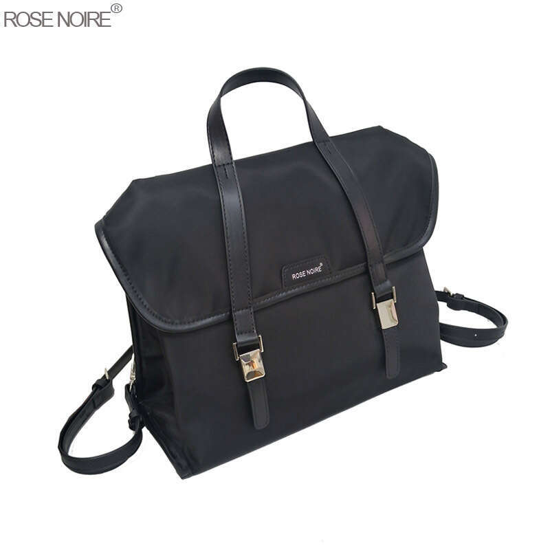 Hot Selling Nylon College Style Backpack for Women New Large Capacity Commuter Crossbody Shoulder Bag
