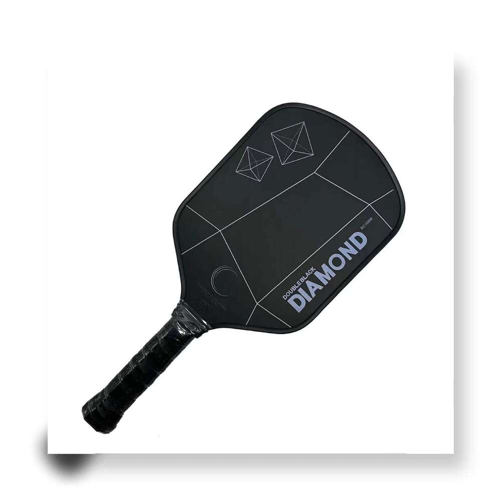 RC16mm PINK/White DBD Hot sale Double Black Dia Thermoforming T700 carbon fiber Pickleball Paddle Approved by USAPA