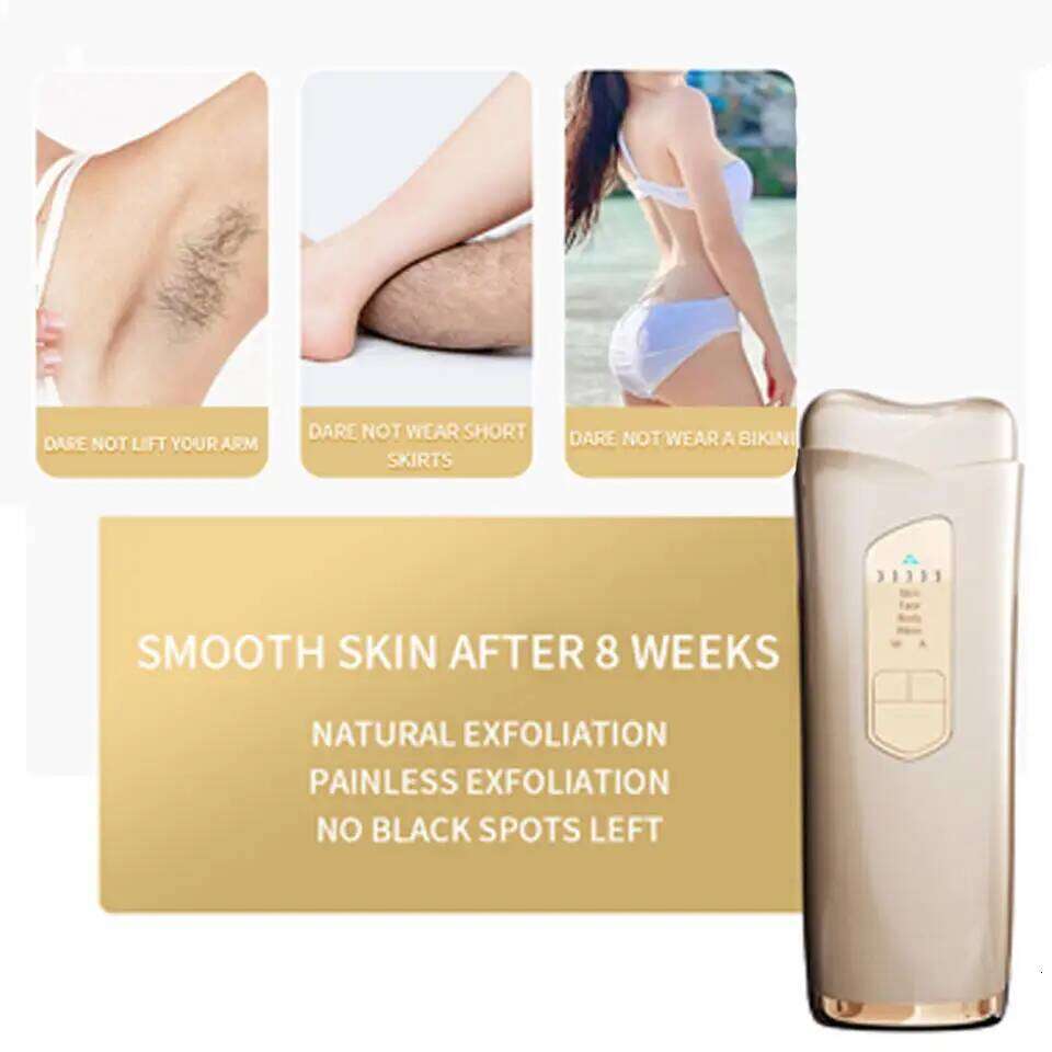 Ice Point Laser Hair Removal Device Home Use, Which Can be Used for Bikini, Armpits, Face, Body, and Legs