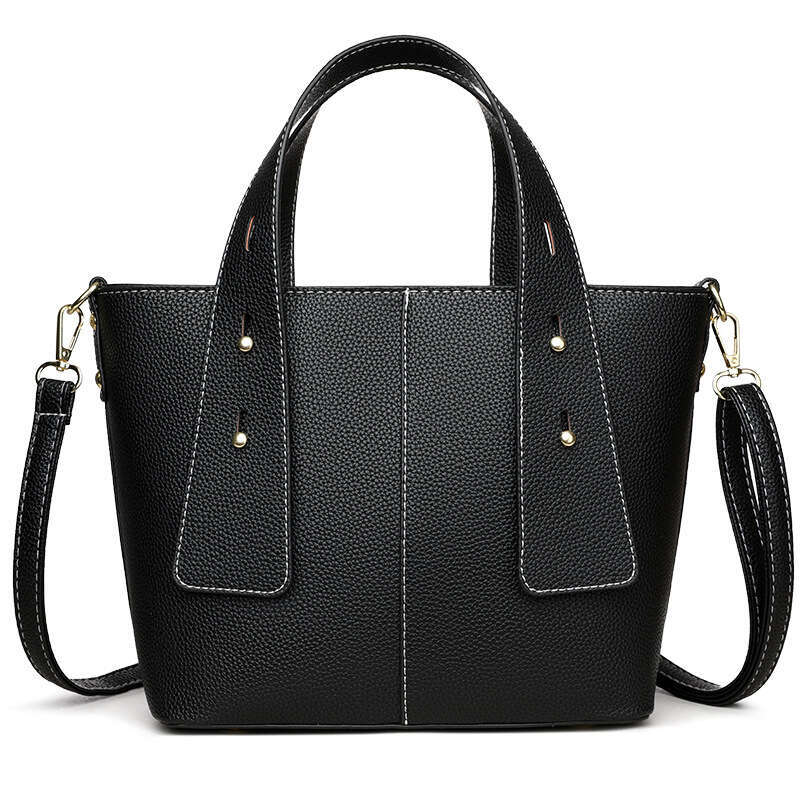 2025 Trendy Textured Women's Niche Wide Strap Handbag Crossbody Fashion Versatile Shoulder Bag