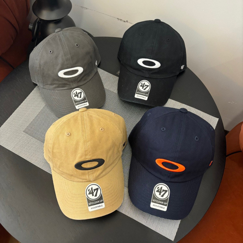 Soft Top Retro Embroidered Color Block Designer Baseball Cap Women's Style Couple Match Street Hats For Men Women Casual