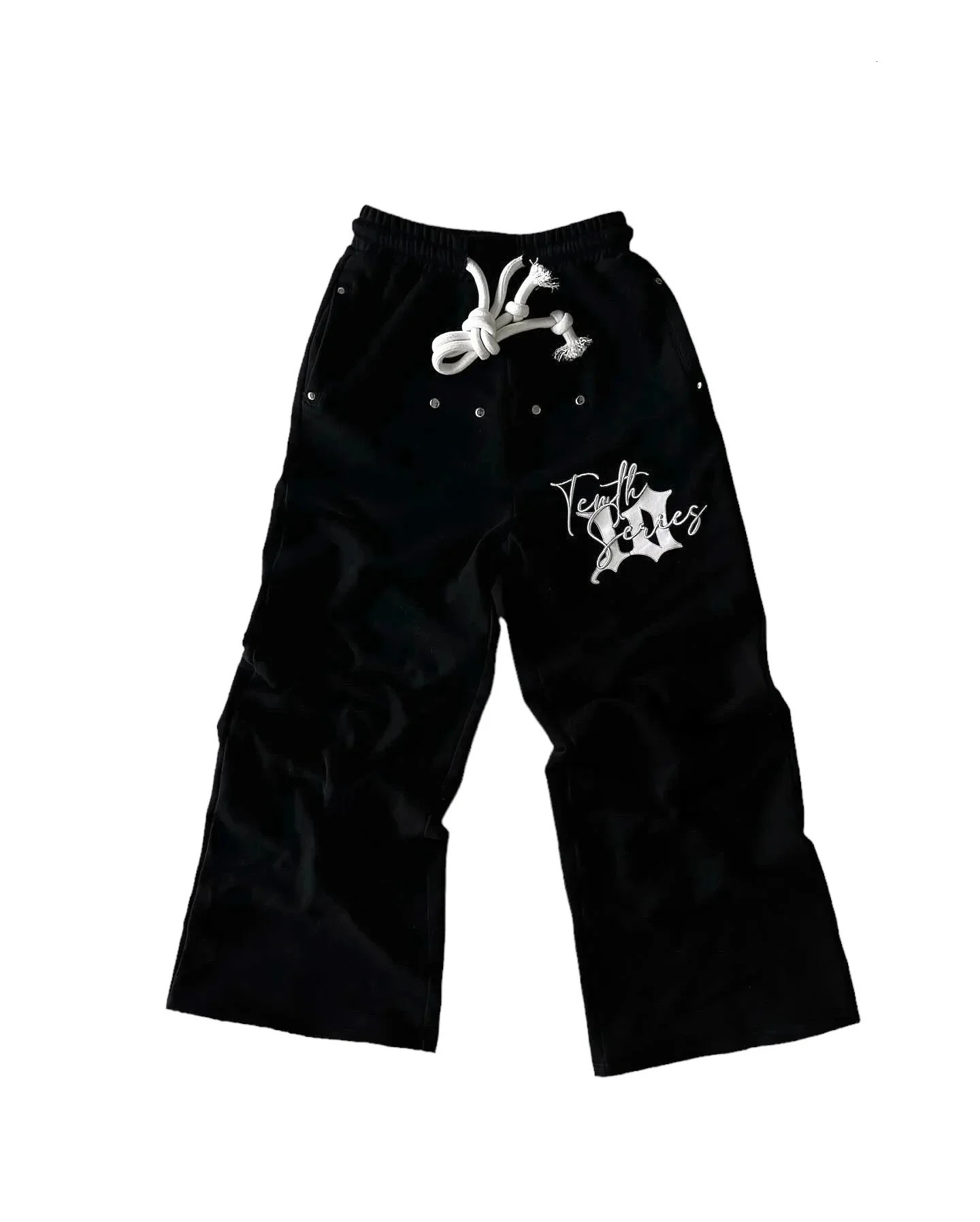 Y2K Streetwear Sweatpants Men Women Joggers Harajuku Hip Hop Letter Graphic y Oversized Pants Goth Casual Trousers 250610
