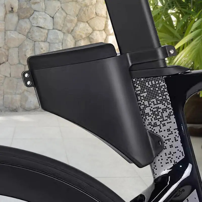 Bikes Saddle Bag Large Capacity Bikes Frame Bag Bicycles Saddle Bag Streamlined Rear Rack Bag Bicycles Rack Bag For Tools Spare 250610
