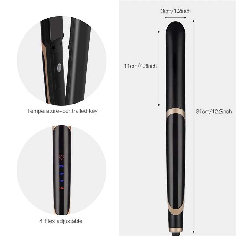 Infrared Flat Iron Hair Straightener Professional Thermostatic Ceramic Coating Curler Styling Tools Hair Flat Iron W250610