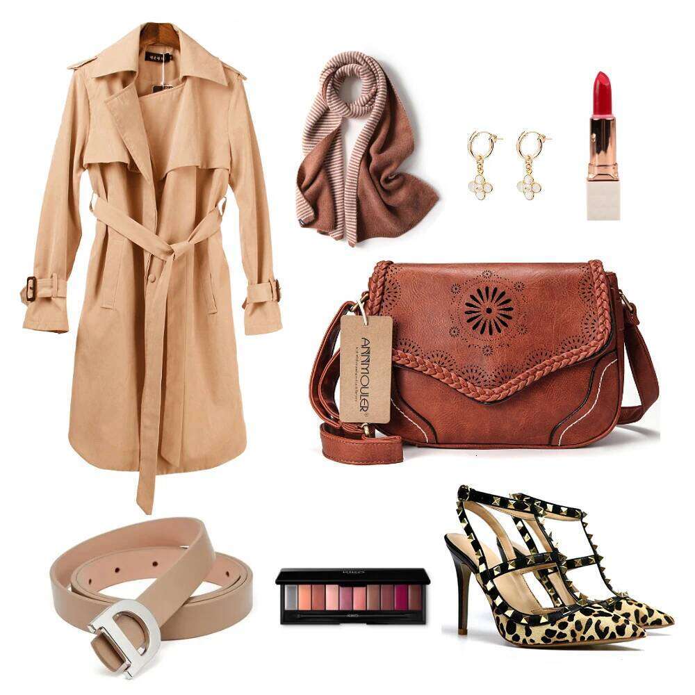 Annmouler Brand Women Shoulder Vintage Pu Leather Crossbody Hollow Out Ladies Satchel Bag Brown Retro Handbag For Girls