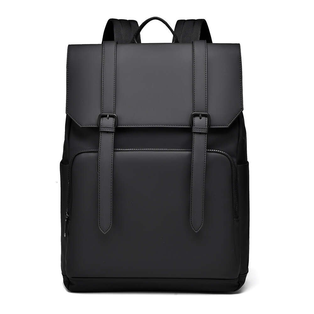 2024 Large Capacity Commuter Men's Backpack Autumn New Solid Color Fashion Simple