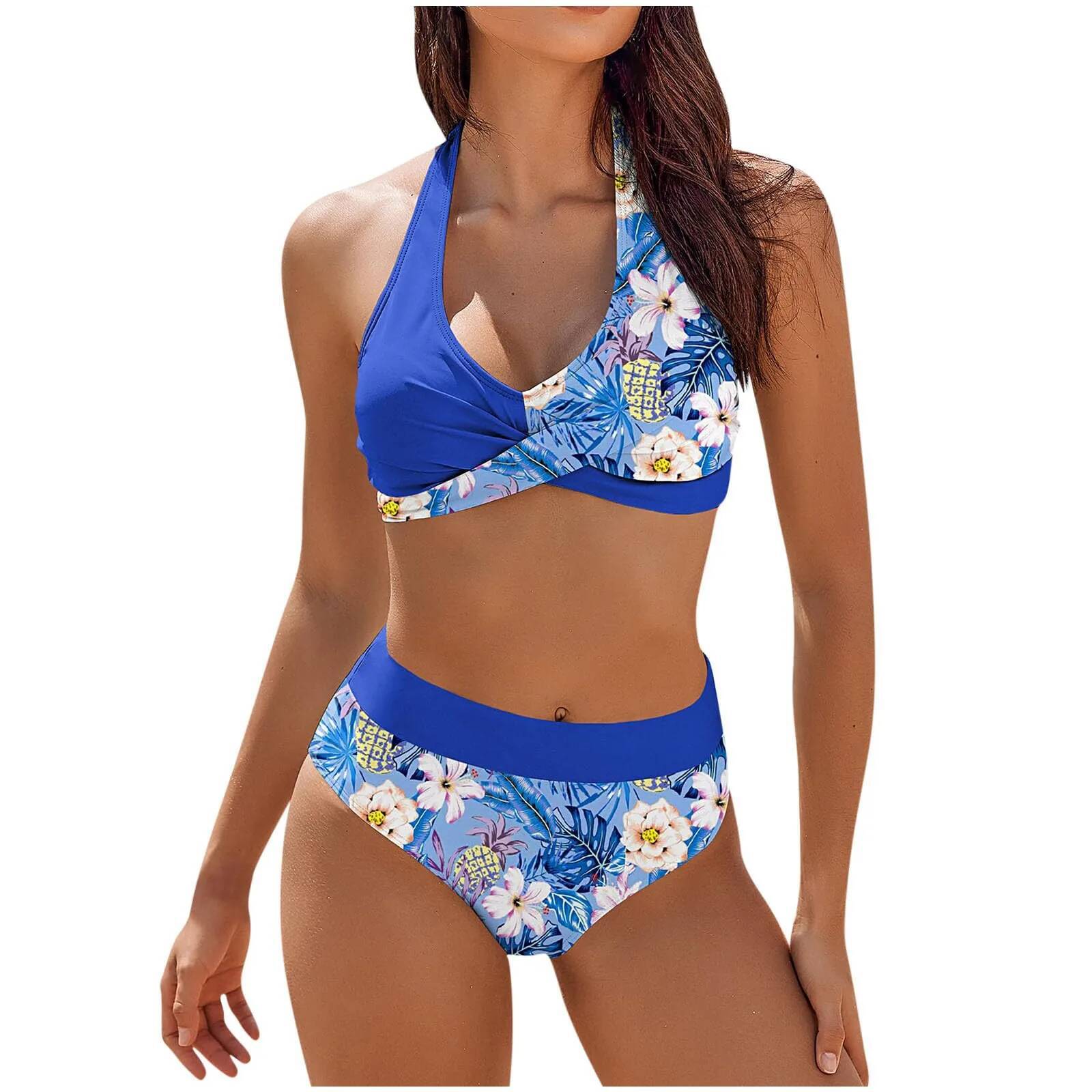 Sexy Bikini Push Up Swimwear Women Brazilain Biquinis Feminino 2024 Swimsuit Tanga Swimming Bathing Suit 2 Piece Set Mujer