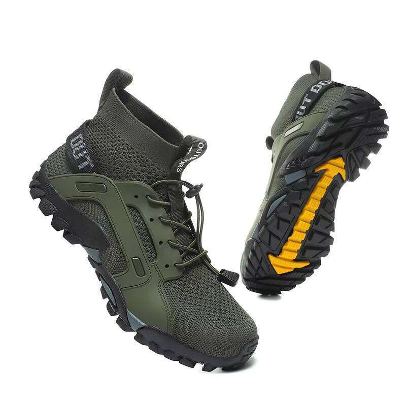 Outdoor Walking Middle-east Hot-sale for Men Climbing Sport Shoes Breathable Mesh Mountain Anti Slip Sneaker
