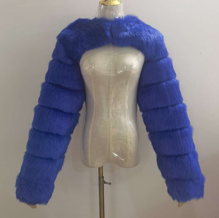 New Style Shawl Ultra Short Fashion Fur Women's Coat