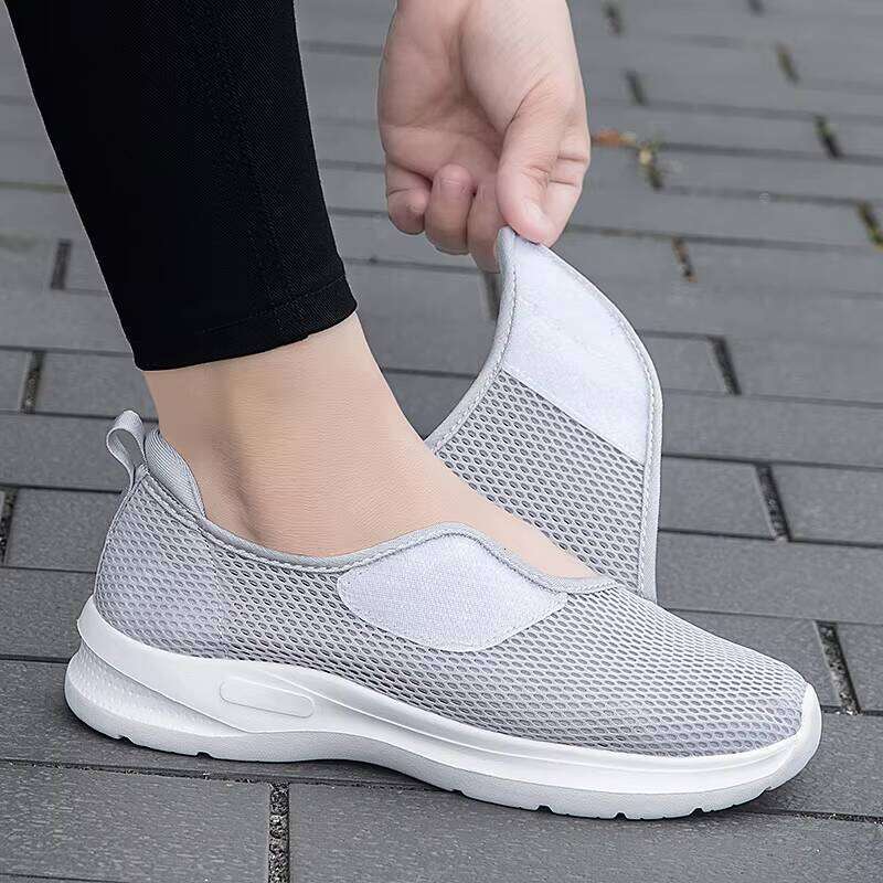 New summer unisex walking sneakers breathable widened lightweight and non-slip sports Diabetic foot shoes