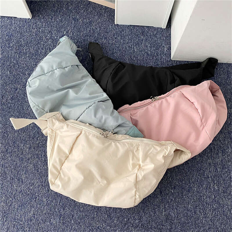 Crossbody for Women 2023 Autumn Winter New Large Capacity Dumpling Down Cotton Casual Simple Versatile Shoulder Bag Trendy
