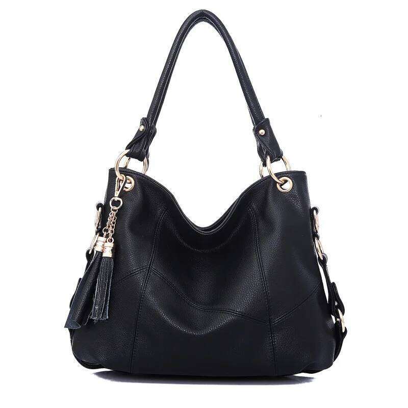 Large Capacity Women's Tote Brand PU Leather Fashionable Designer Women Shoulder Bag Travel Handbag 2024 New