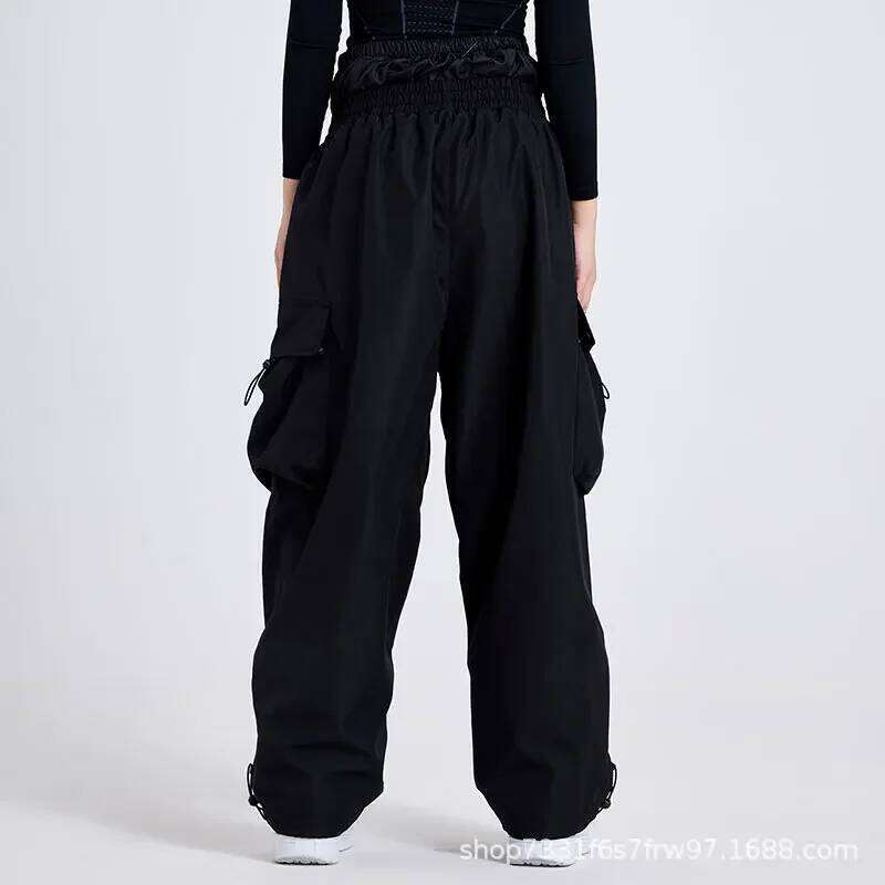 2025 New Ski Men Windproof Waterproof Single Board Breathable Women's Outdoor Leisure Sports Loose Snow Pants