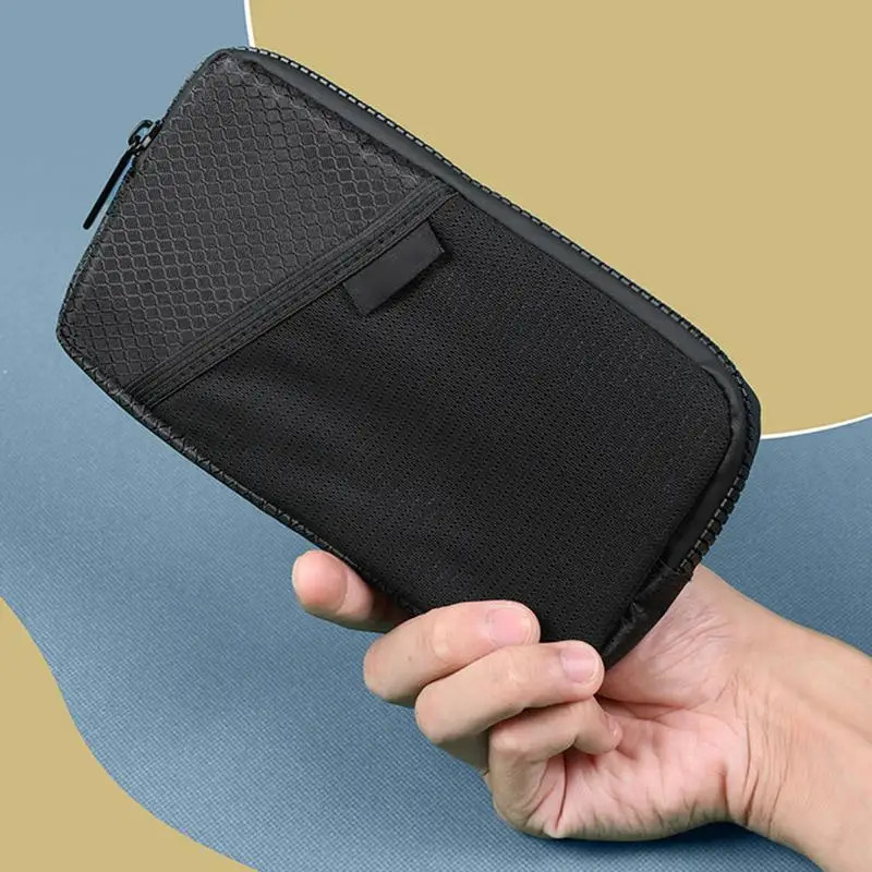 cycling portable organizer bag Convenient Storage Multi-use Small Card Wallet Keys Tool Pocket Credit Card Holder for cycling 250610