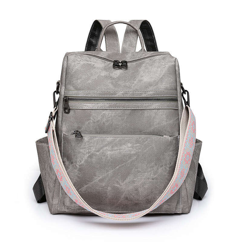 Cute Women's Lightweight Girls' Backpack Large Capacity Casual Travel Dual-Use Shoulder Bag B5