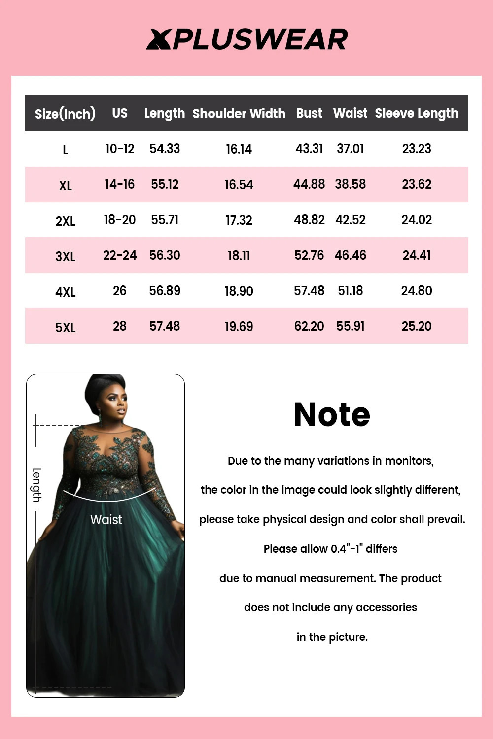 Plus Size Evening Gowns Green Long Sleeve Tulle Maxi Dresses 250610