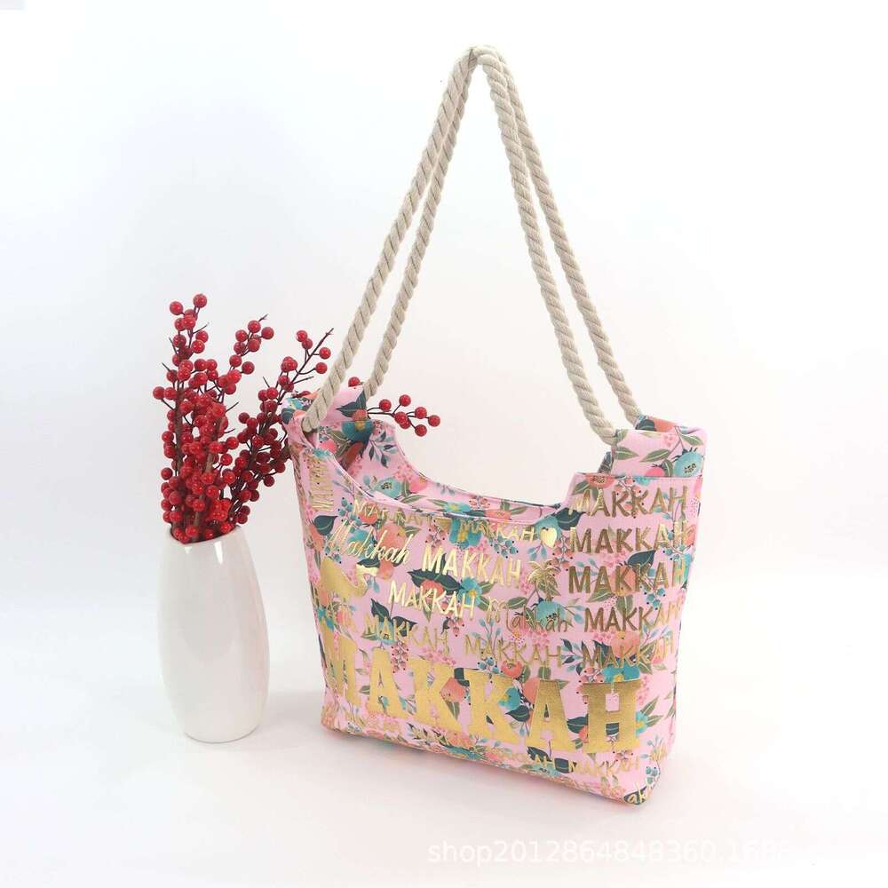 Bohemian New Women's Canvas Fashion Ethnic Style Handbag Mommy Student Class Shoulder Bag