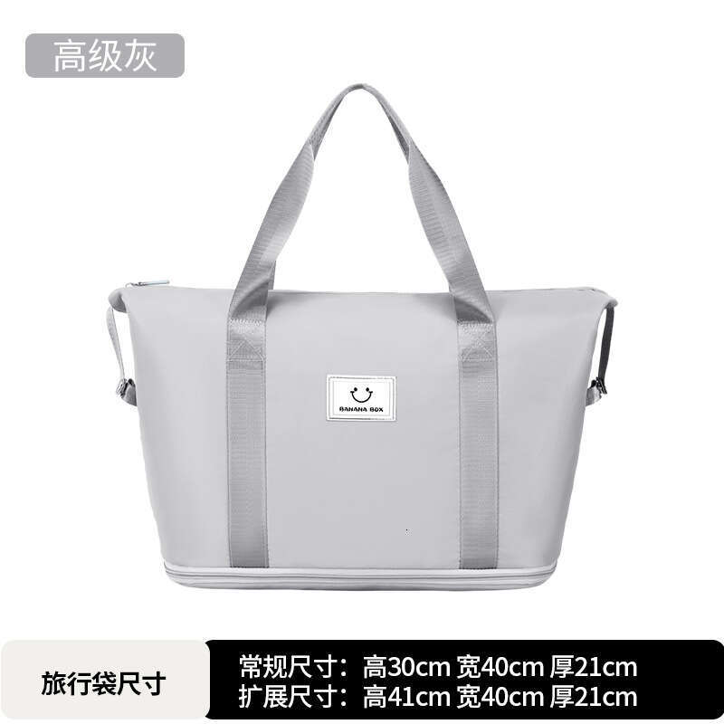 Famous brand bags can be used for travel, trolley case storage, new wet and dry separation suitcase, large capacity multi-function handheld fitness ba