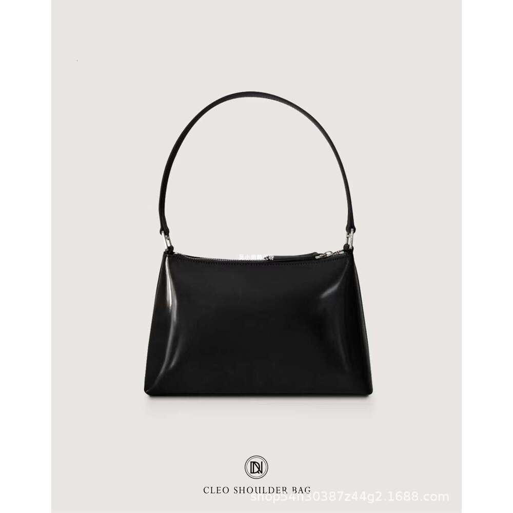 Korean Dongdaemun Dearni Women's 2022 Early Spring New Mirror Leather Underarm Bag Shiny