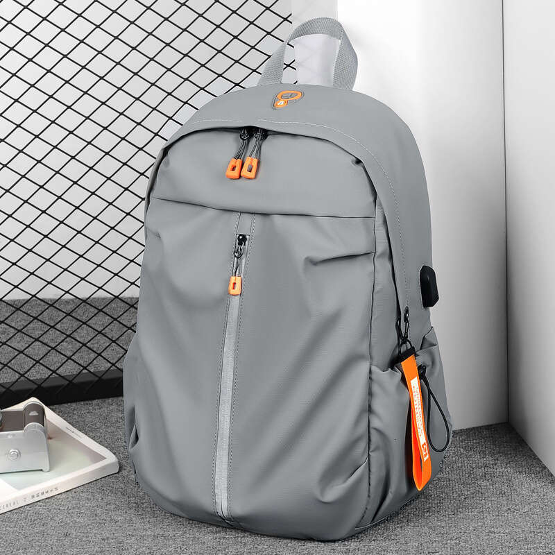 New Men's Large Capacity Water-Resistant Laptop Casual Simple Travel Backpack
