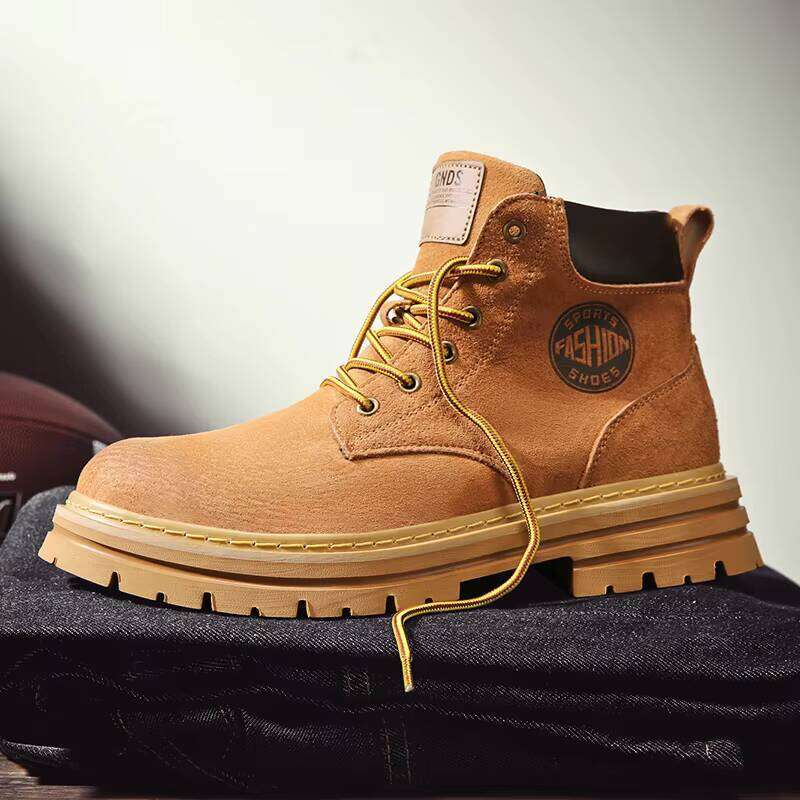 Winter High Top Comfortable Trendy Men's Boots Fashion Casual Shoes