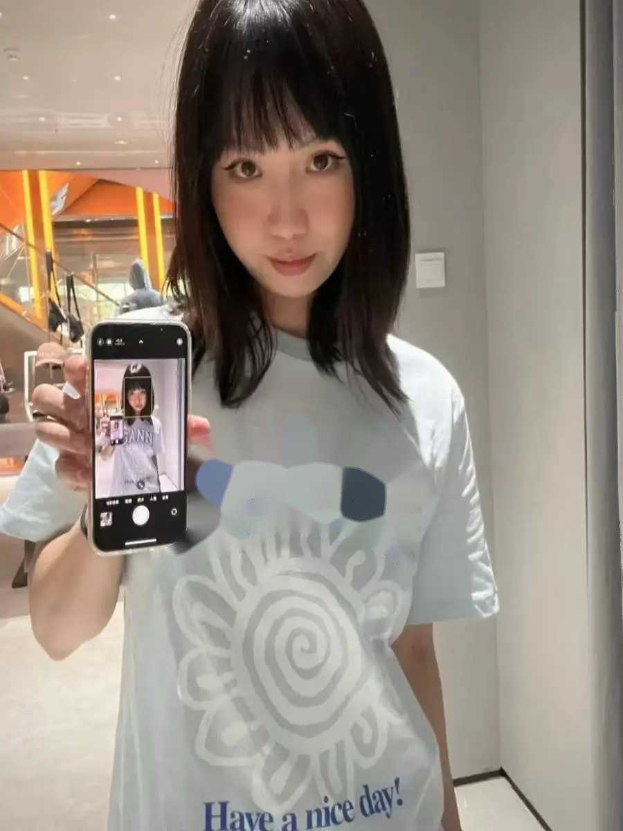 Women's T-Shirt 2025 Peach Pattern Womens Summer Clothing Short Sleeve Plus T-shirt Womens Casual T-shirt Y250307LRYZ