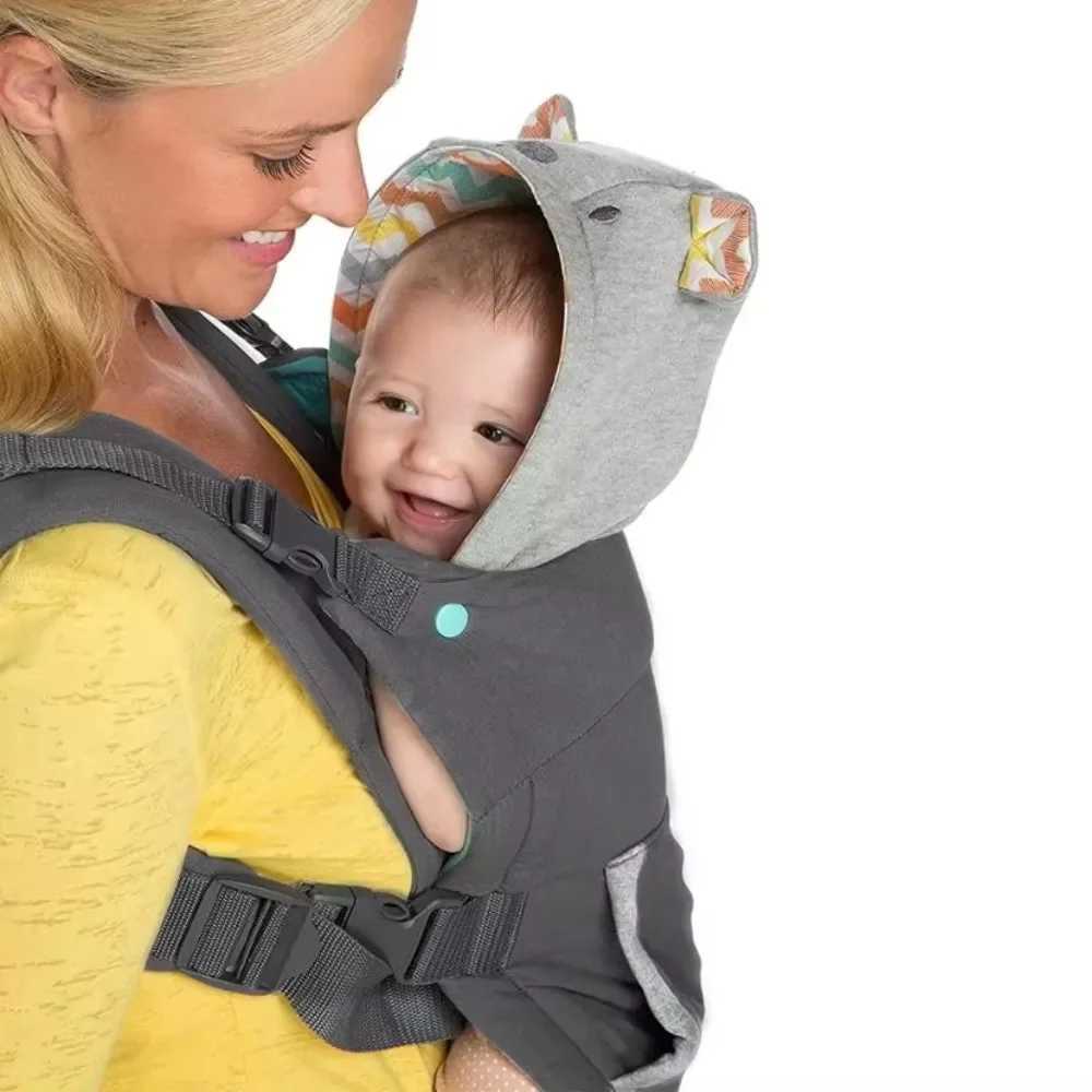 4 in 1 Baby Carriers with Cute Hat Bebe Sling Kangaroo Bag Baby Carrier Wrap Toddler Backpack Infant Bags Newborn Bebes Backpack y250610X6XS