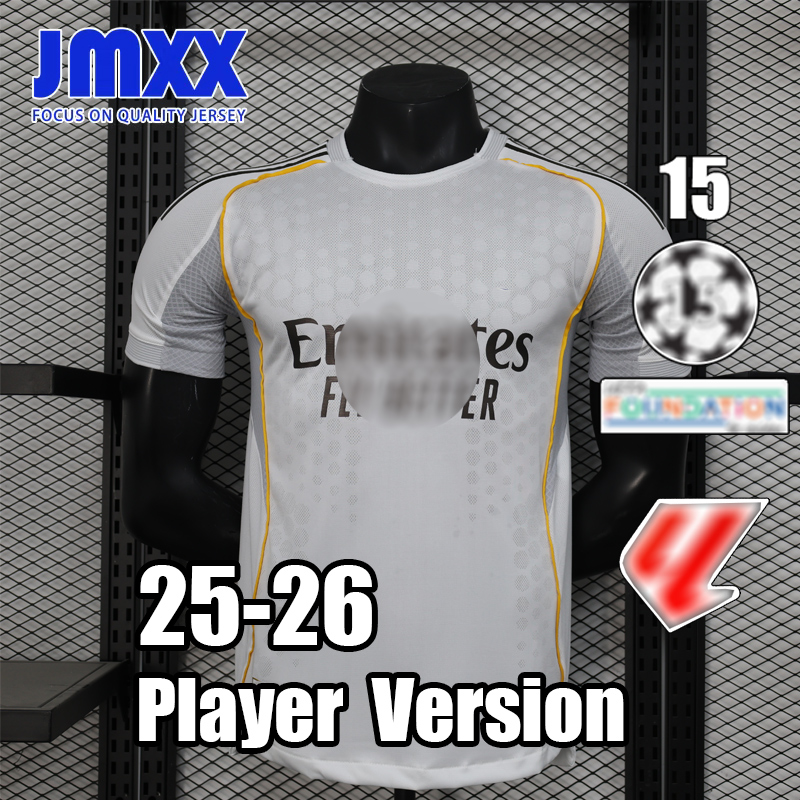 XXXL 4XL JMXX 25 26 Reales Madrides Soccer Jerseys Home Away Pre Match Mens Uniforms Jersey Football Man Shirt 2025 2026 Player Version