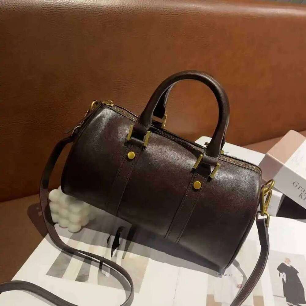 This Year's Popular Boston Women's Large Capacity 2024 New Autumn And Winter Casual Crossbody Handbag Pillow Bag