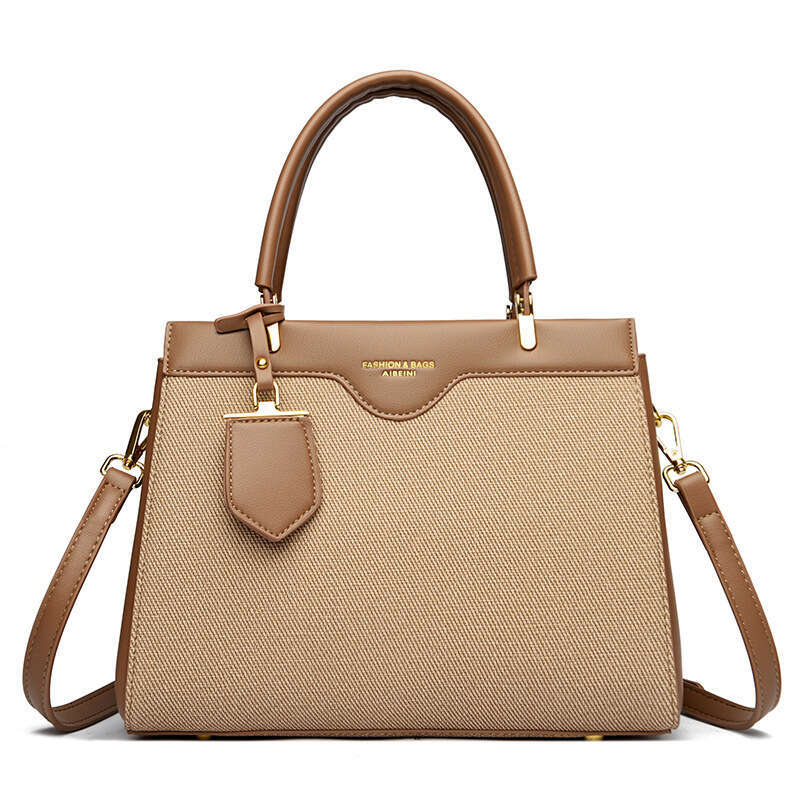 Bags Fashion Simple Counter 2024 New Large Capacity Shoulder Handbag Commuter Women's Bag
