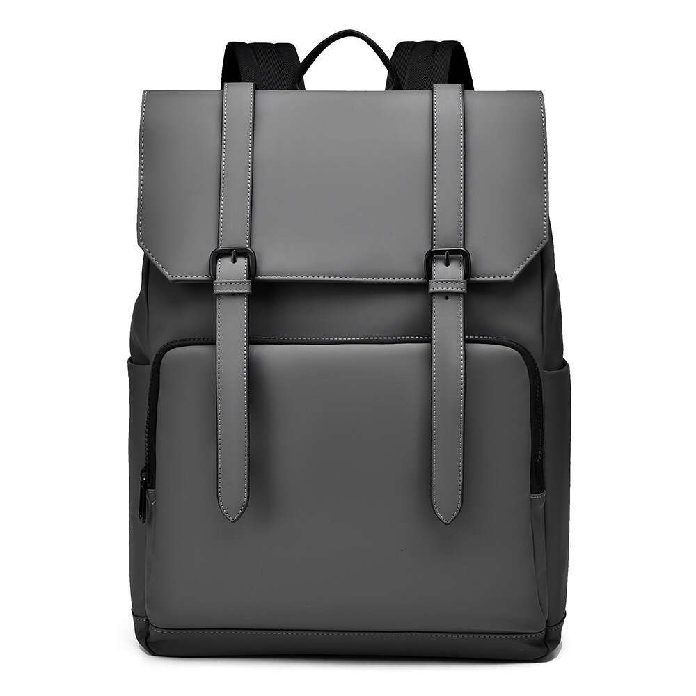 2024 Large Capacity Commuter Men's Backpack Autumn New Solid Color Fashion Simple