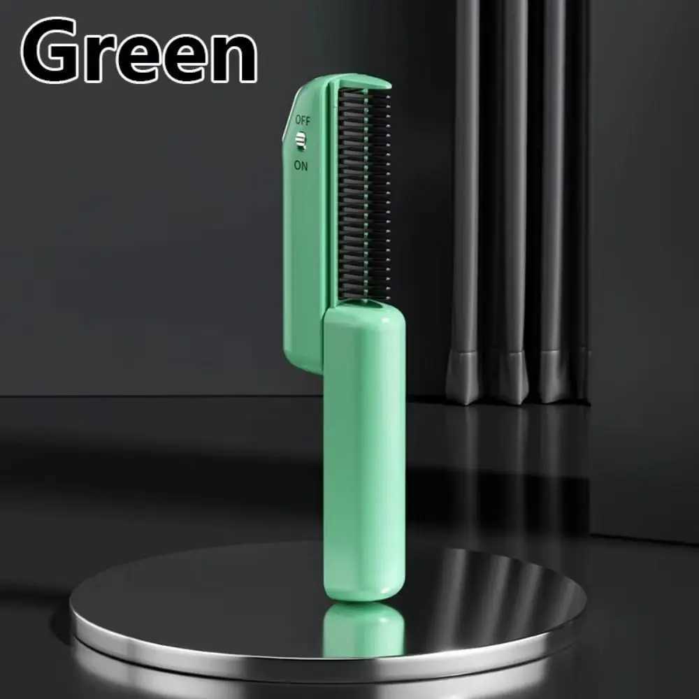 Anti Scald Electric Hair Straightening Comb Scalable LED Digital Display Negative Ion Straightening Brush 3 Modes Smooth Comb Teeth W250610