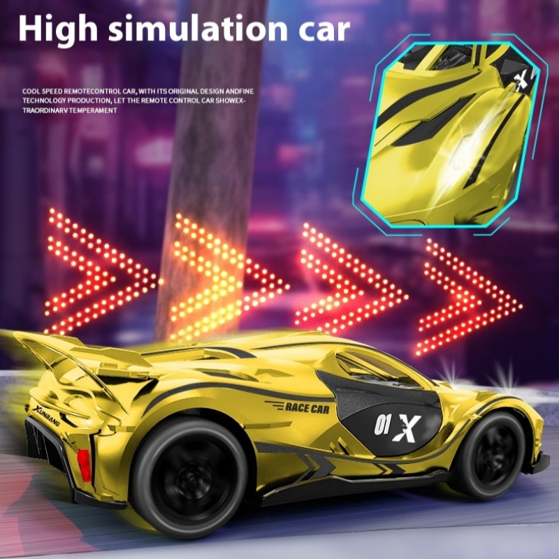 1:22 Electric RC Sports Car for Kids Aged 6-12 Charging Remote Control Sports Car Racing Drift Toy for Boys Expert Operators