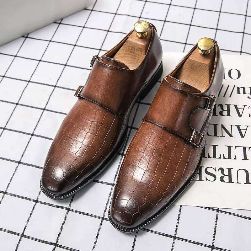 Hot Selling Business Pointed Toe Fashion Men's Casual Leather Formal Shoes