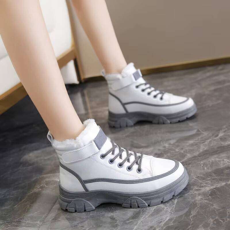 Hot Selling New Thick Shoes Waterproof Headed Casual Boots Short Boot for Women