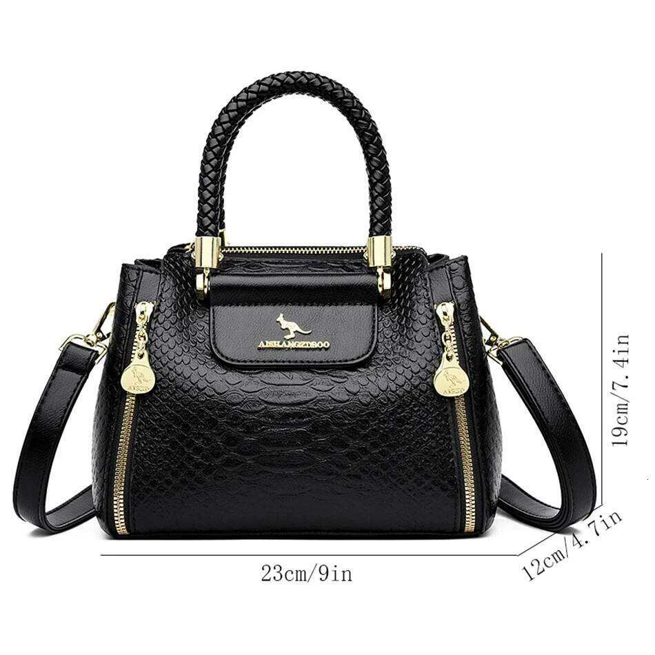 Fashion Crossbody For Designer Ladies Purses And Handbags High-Quality Soft Leather Women Shoulder Messenger Bags Sac