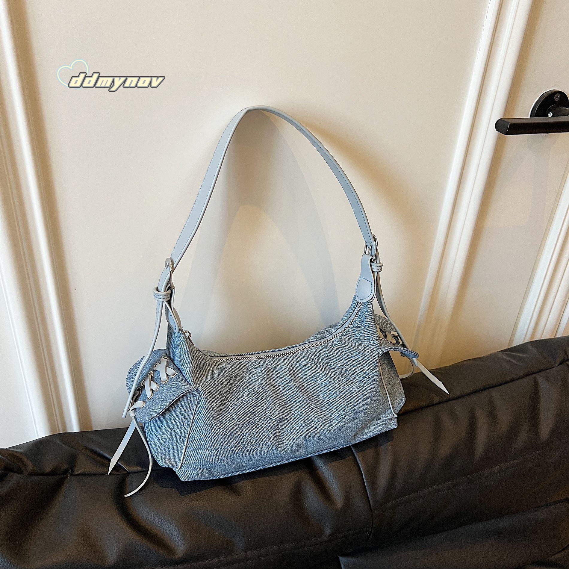 Underarm Commuter New Style Bags Hot Girl Motorcycle Shoulder Korean Fashion Trendy Women's Bag ddmynov