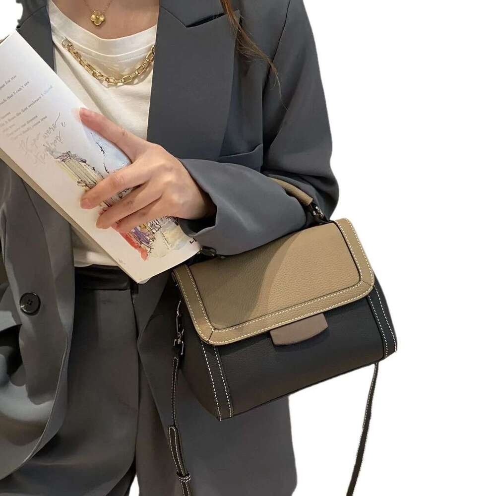 Genuine Leather Crossbody Women's 2023 New Fashion Versatile Handbag Classic Trendy Design Shoulder Bag For Lady