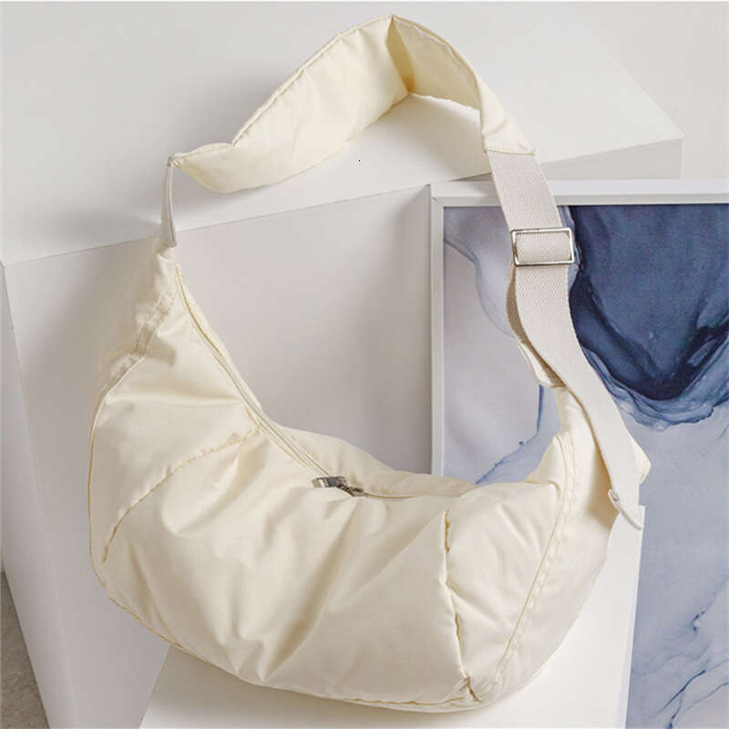 for Women 2023 Autumn Winter New Large Capacity Dumpling Down Cotton Casual Simple Versatile Crossbody Bag Trendy